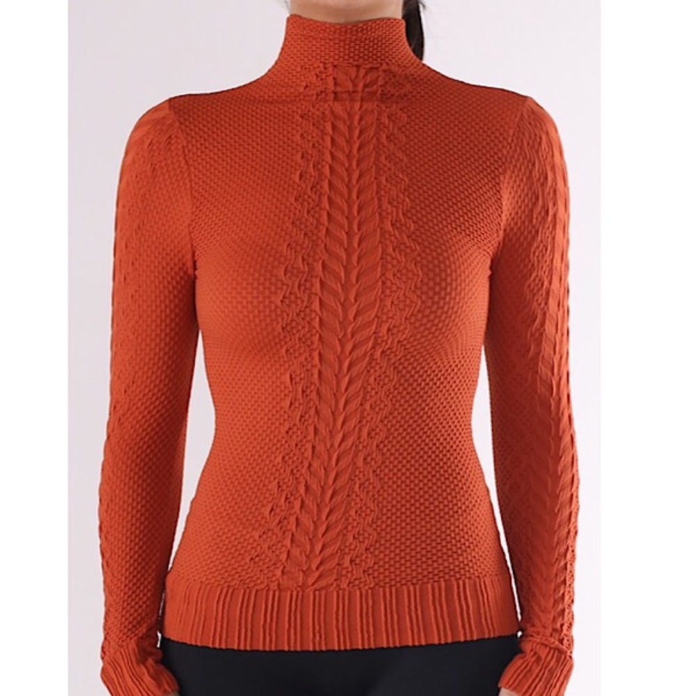 Jacquard Style Turtleneck